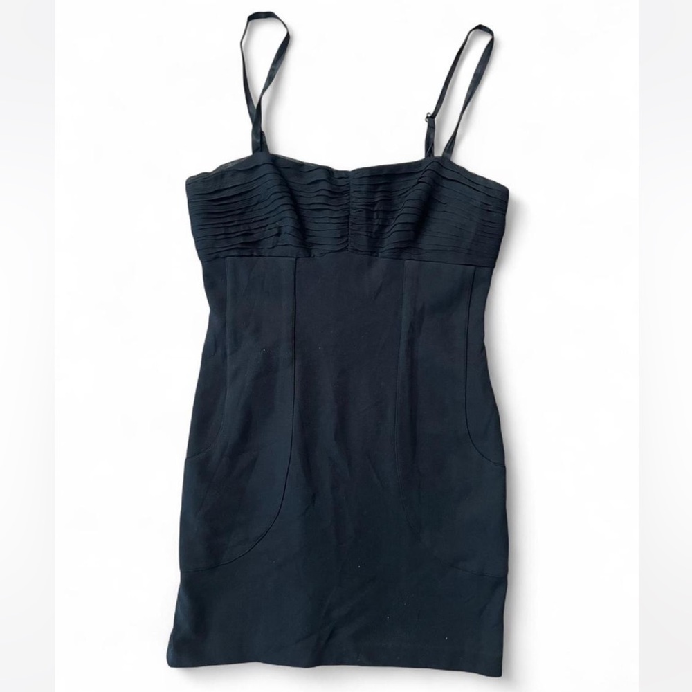 Alice + Olivia Black Bodycon Mini Dress
